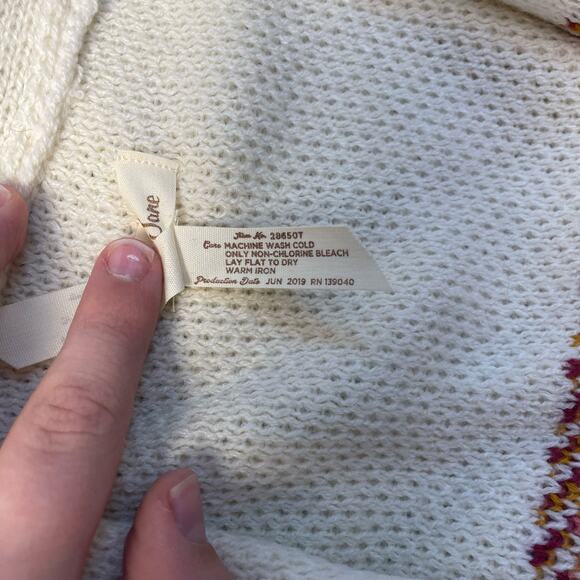 Matilda Jane Moments With You Gingersnap Tassel Cardigan Sweater Size M - Picture 6 of 6